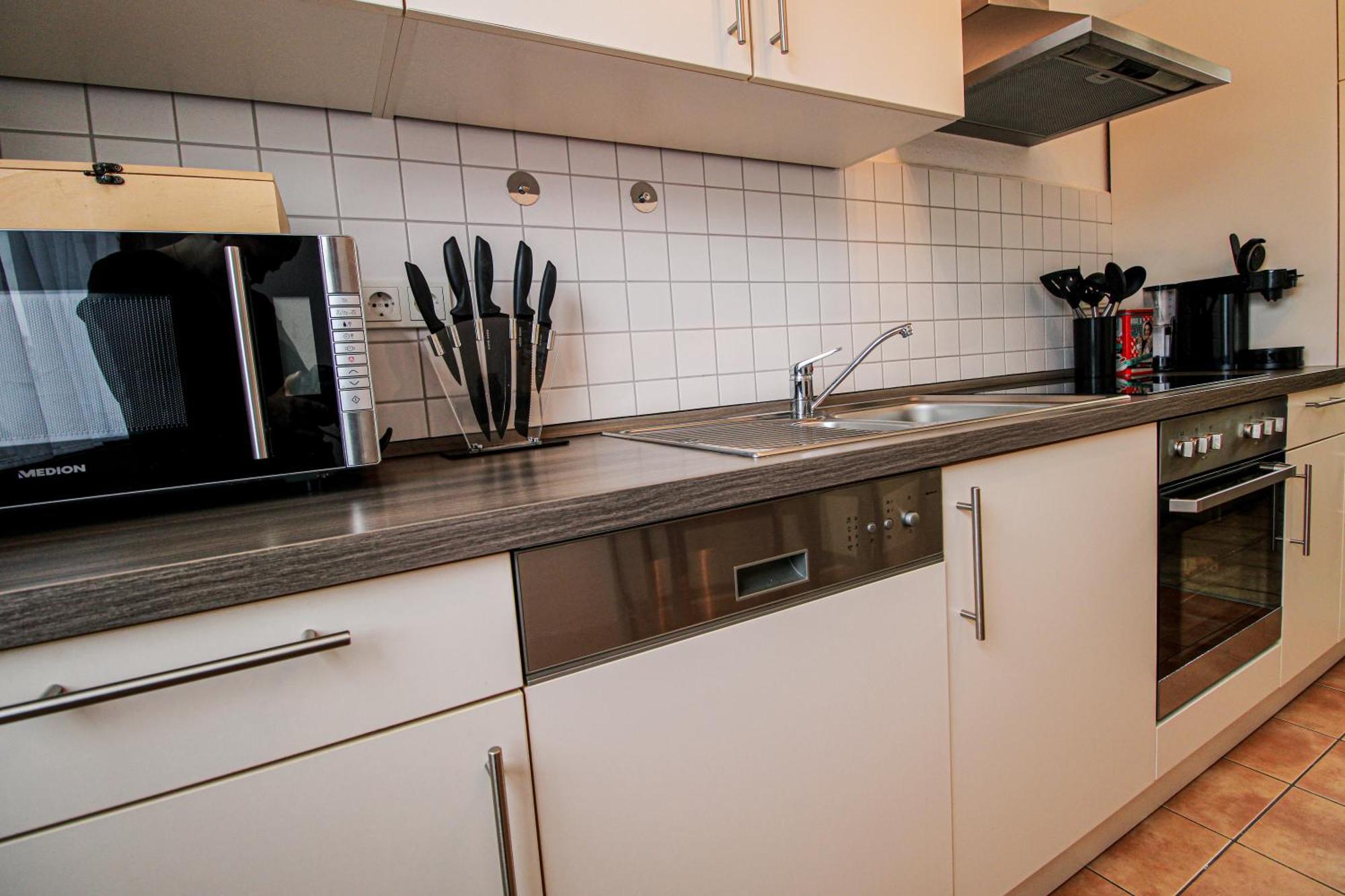 Moderne Fewo Sky Netflix Terrasse Burgblick Boxspringbett Waschtrockner Bullay Eksteriør billede