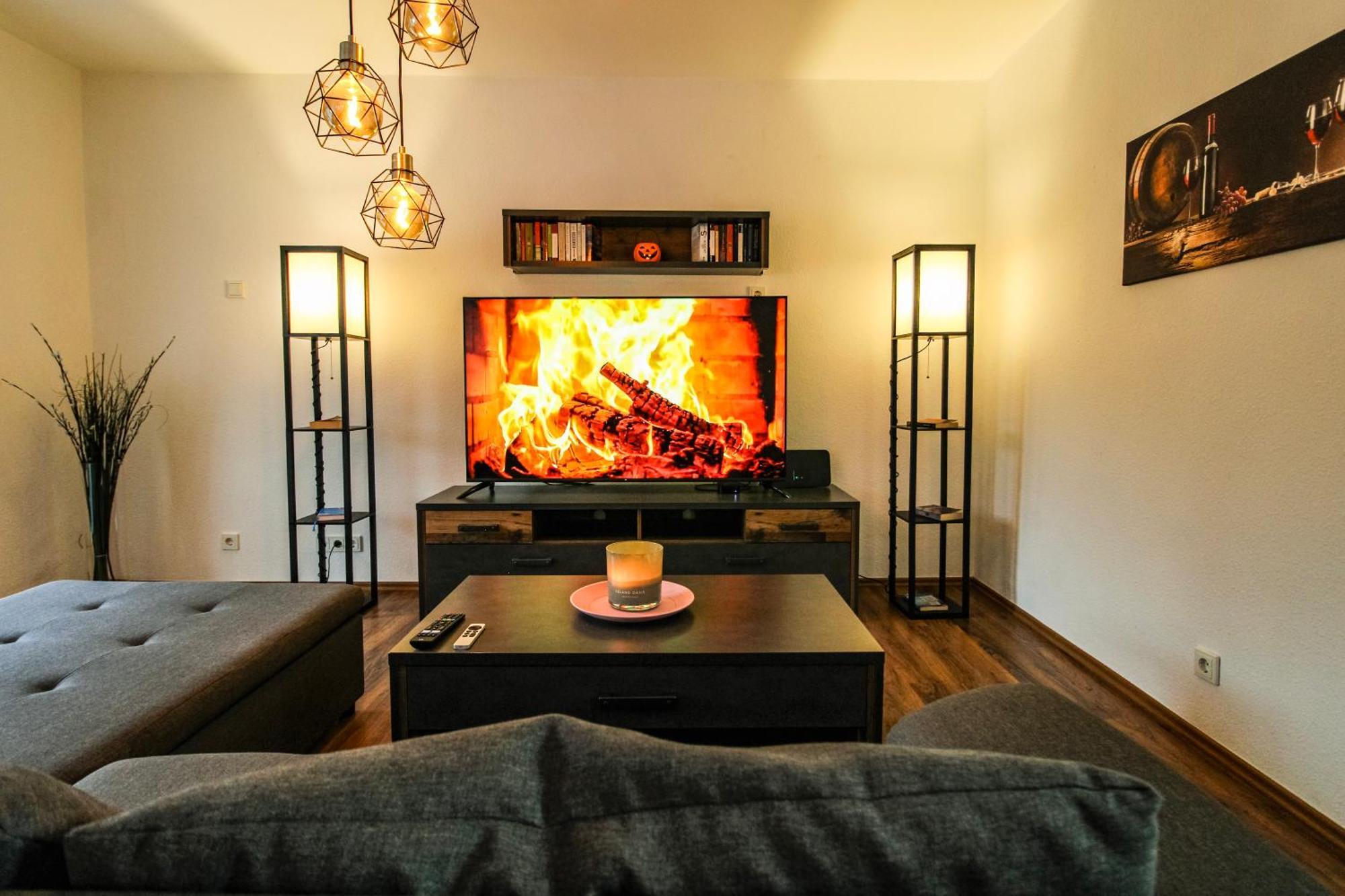 Moderne Fewo Sky Netflix Terrasse Burgblick Boxspringbett Waschtrockner Bullay Eksteriør billede