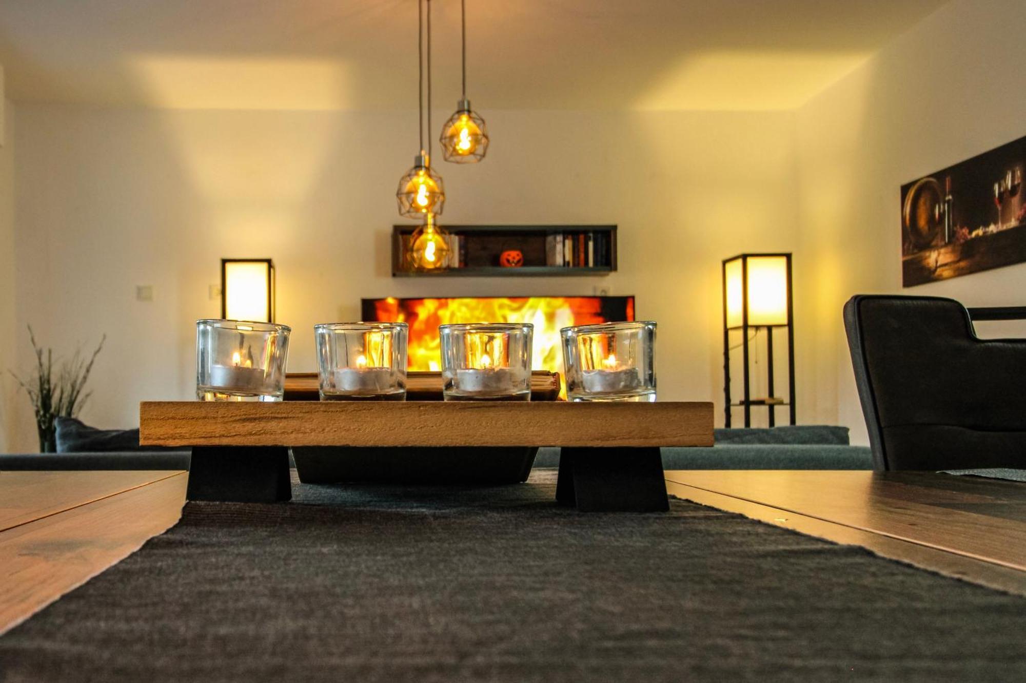 Moderne Fewo Sky Netflix Terrasse Burgblick Boxspringbett Waschtrockner Bullay Eksteriør billede